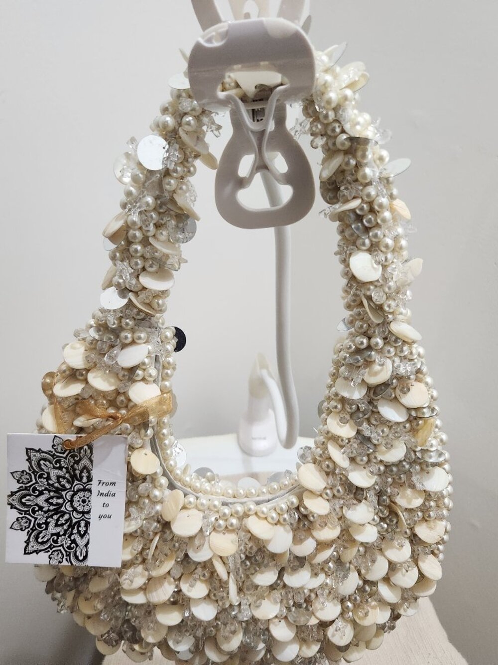Shell and pearl bag - Picture 3 of 6